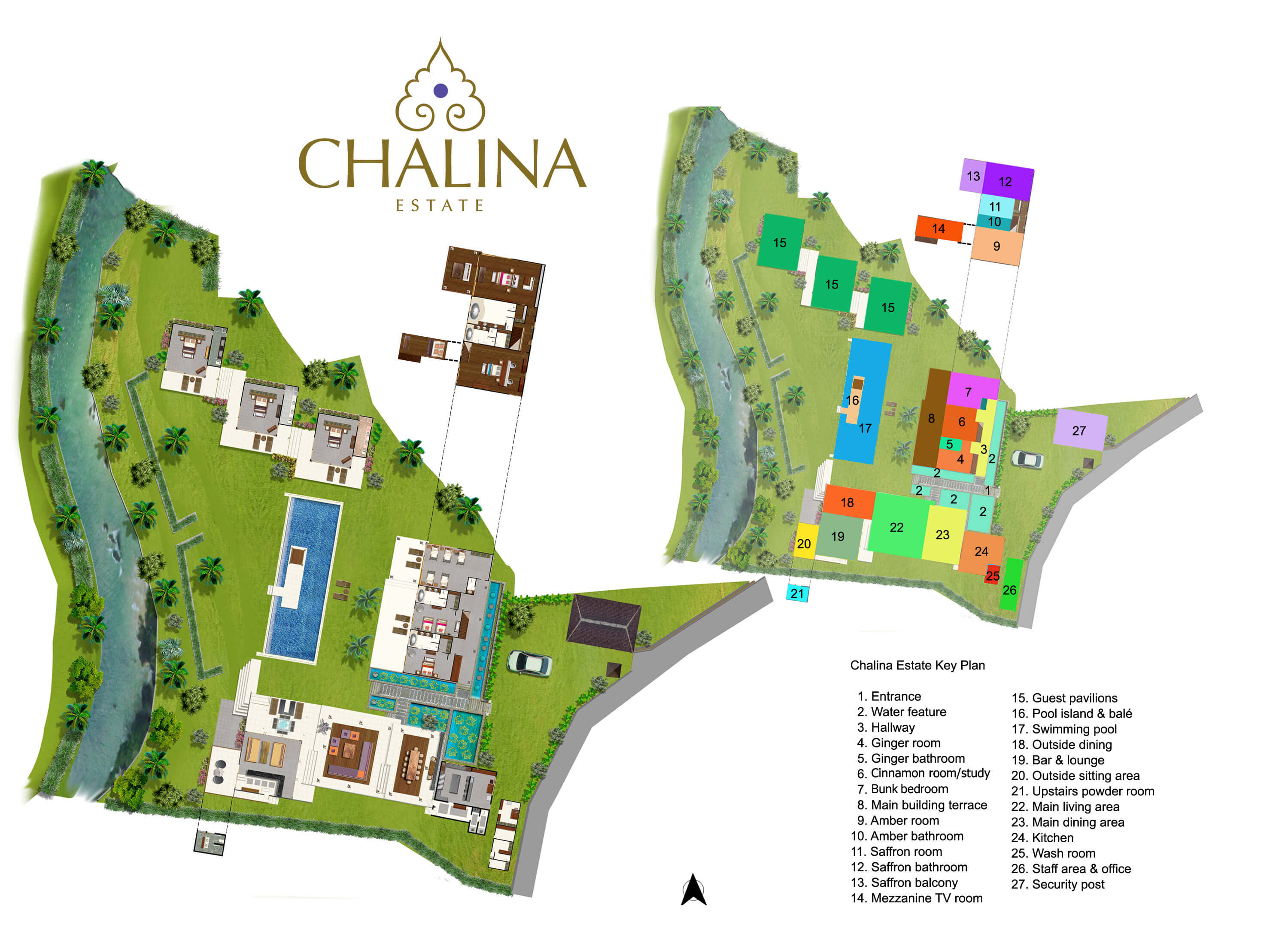 The Chalina Estate - Floorplan